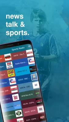 Sports Radio android App screenshot 1